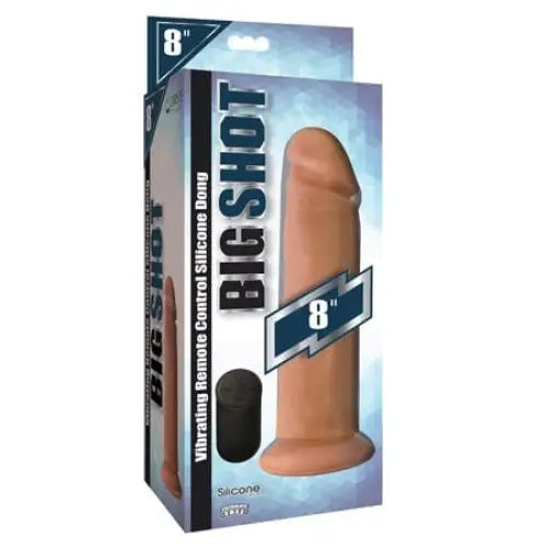 Big Shot Vibrating Rechargeable Silicone Vibrator