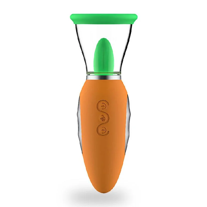 Carrot Clit Stimulating Pussy Pump for Women