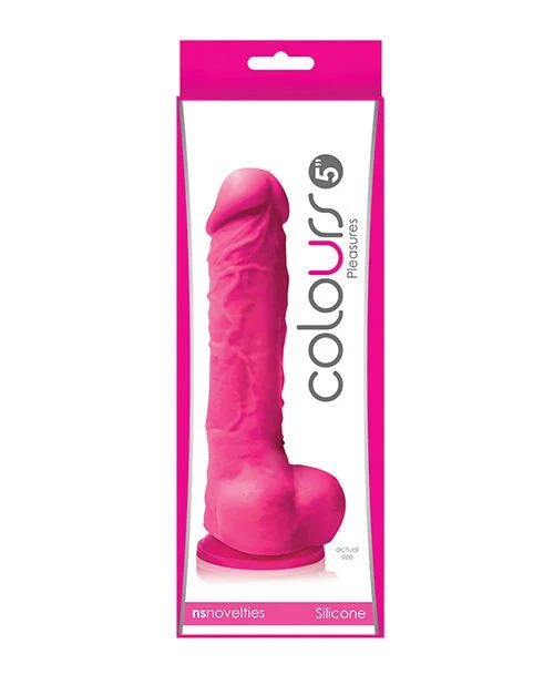 Colours Pleasures 5" Dildo with Suction Cup - Pink