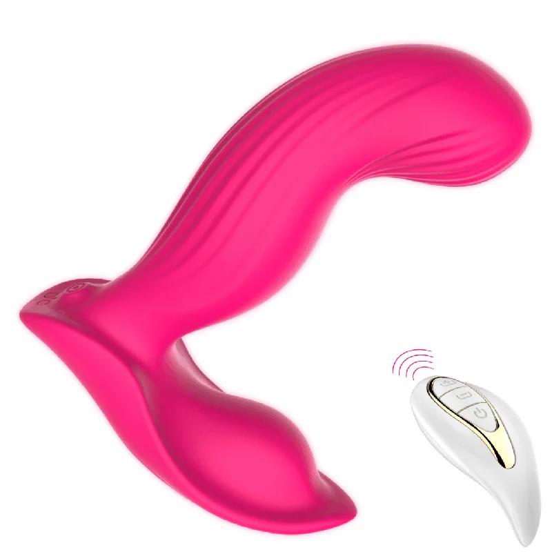 Debby Wearable G-Spot Clitoral Vibrator With 10 Wiggling & 10 Dual-Vibration Modes - Laphwing