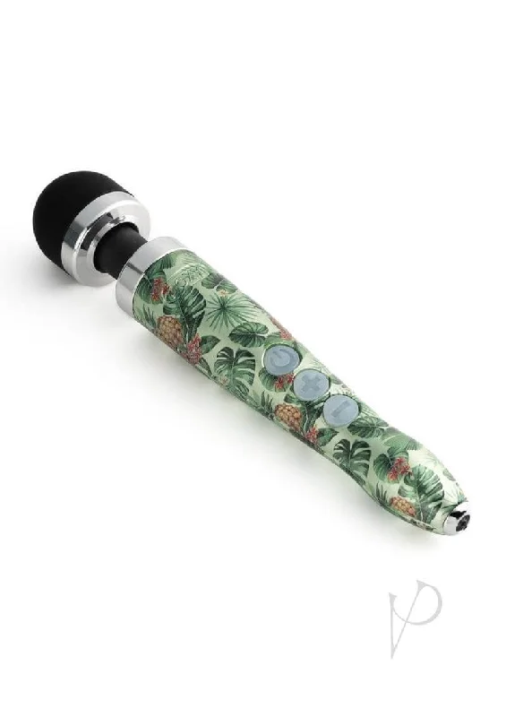 Experience Freedom with the Doxy Die Cast 3R Pineapple Pattern Rechargeable Wand Massager