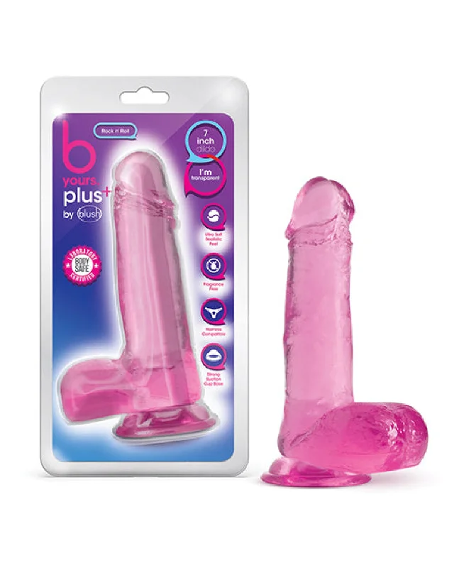 Blush B Yours Plus 7.25" Rock N Roll Dildo