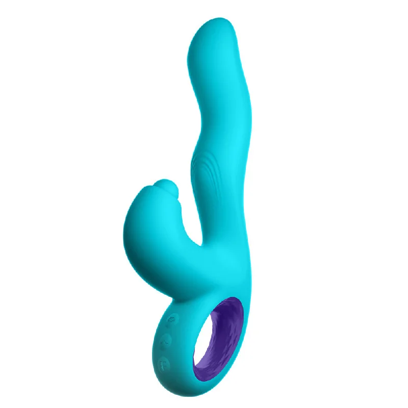 FemmeFunn Klio Rechargeable Silicone Triple Action Thumping Rabbit Vibrator