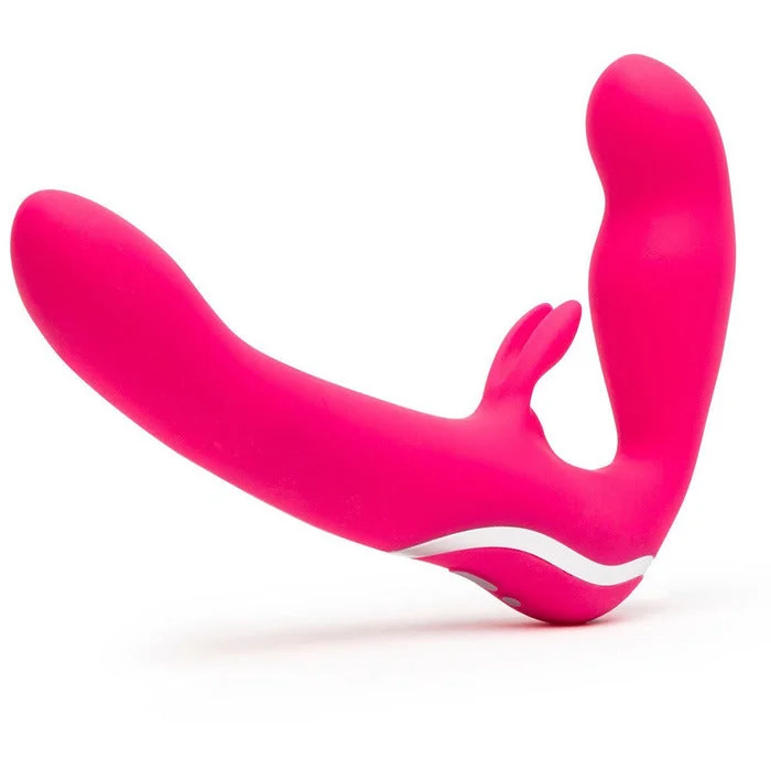 Strapless Strap-On Vibrating Double Dildo