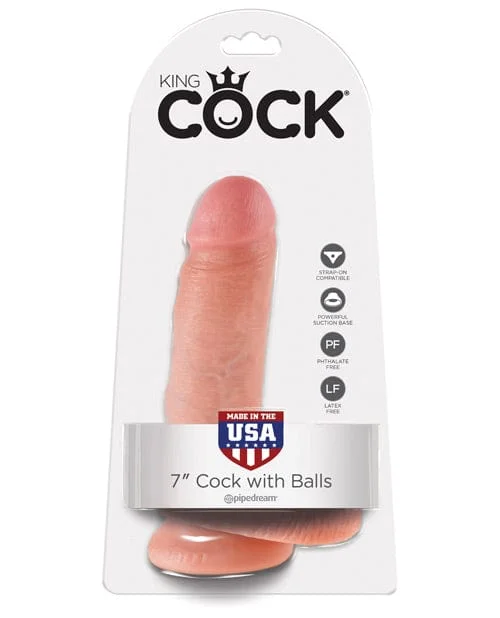 King Cock 7" Cock with Balls