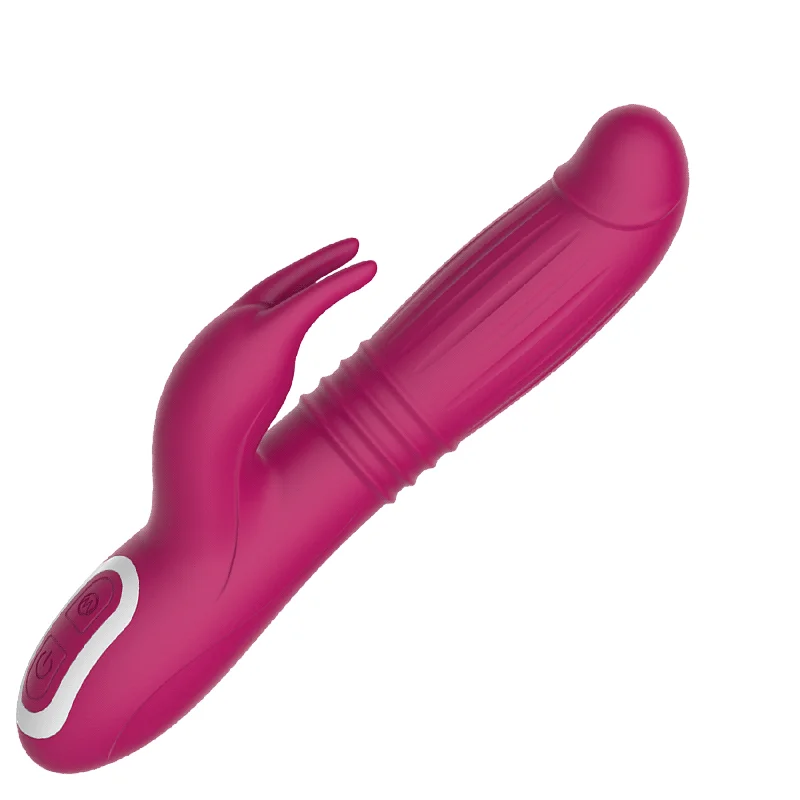 Hera 4 in 1 Inflatable Vibrator Thrusting Rabbit Vibrator - Laphwing