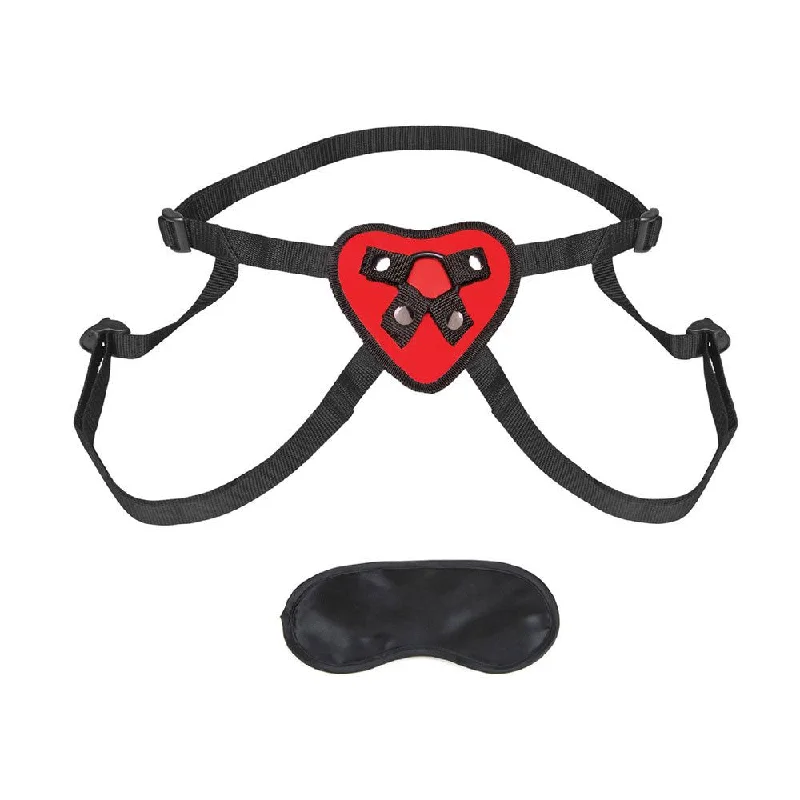 Red Heart Strap-on Harness Set