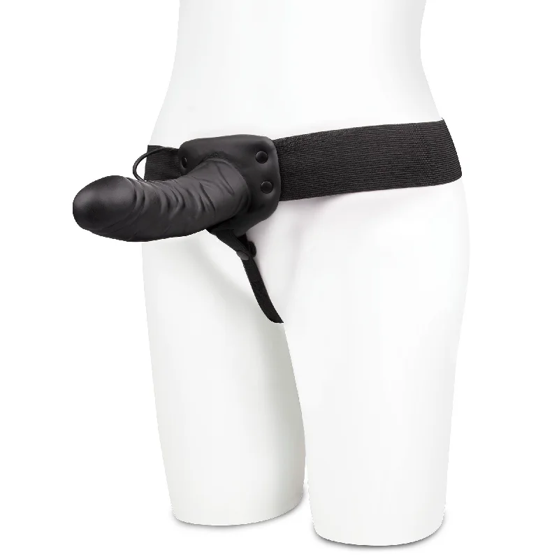 Unisex Vibrating Hollow Strap-On Dildo and P-Spot Massager