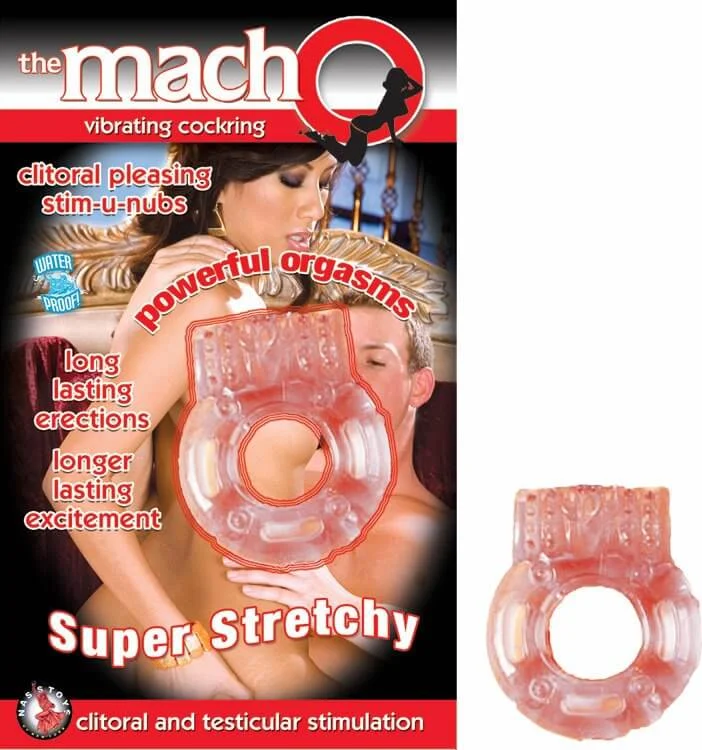 The Macho Vibrating Cock Ring - Enhance Your Pleasure