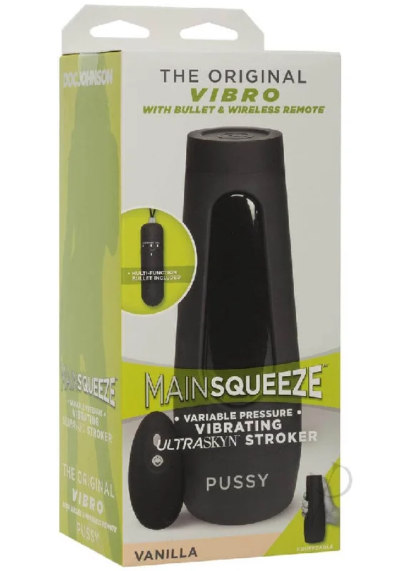 Main Squeeze Original Vibro Pussy Vanilla: Your Vibrating Pleasure Companion