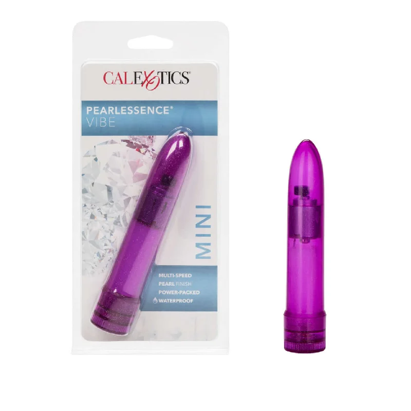 Mini Pearlessence Vibes Purple 4.5-Inch Hard Vibrator - Powerful Pleasure in a Discreet Size