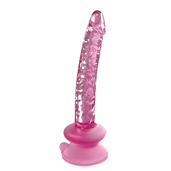 No. 86 Glass Dildo with Removable Suction Cup Base