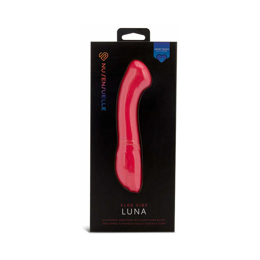 Nu Sensuelle Luna Velvet Touch with Turbo Rechargeable Silicone Vibrator