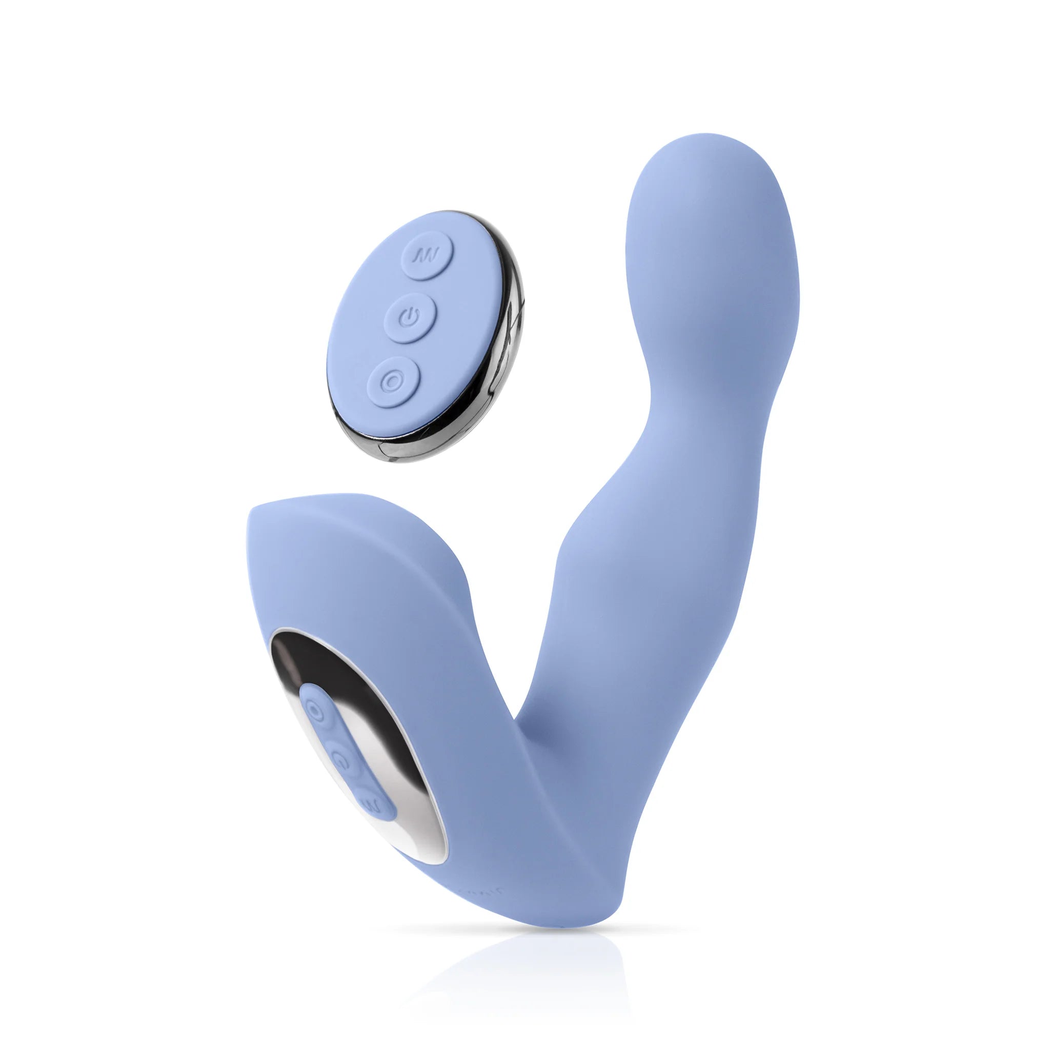 Pipedream JimmyJane Pulsus P-Spot Rechargeable Silicone Dual Stimulator with Remote