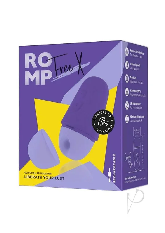 ROMP Free X - Upgraded Pleasure Air Technology with 10 Intensity Levels