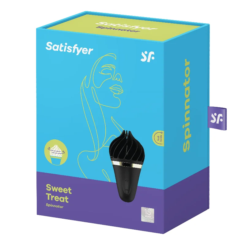 Satisfyer Sweet Treat Spinnator Black