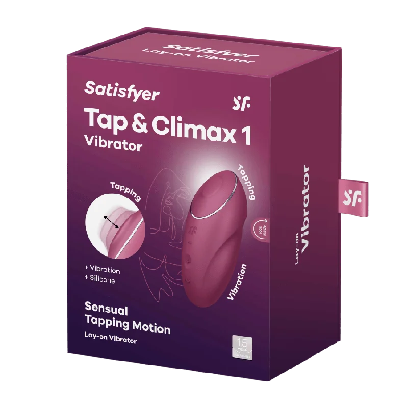 Satisfyer Tap & Climax 1 Lay-on Vibrator