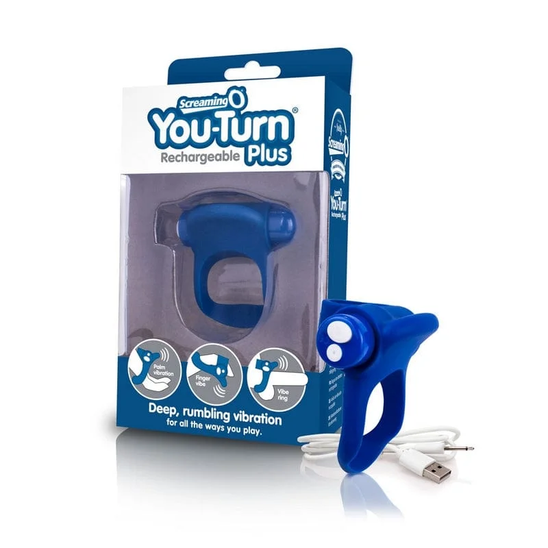 Screaming O You-Turn Plus Vibrating Ring