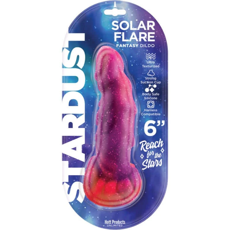 Stardust Solar Flare Fantasy Dildo: 5.7-Inch Cosmic Adventure by Hott Products