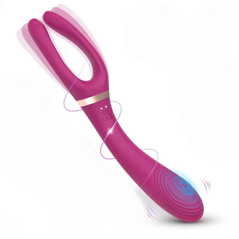 Three Head G Spot Vibrator for Sex Game