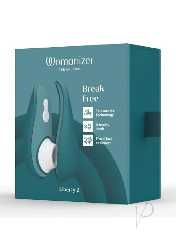 Womanizer LIBERTY 2 Dark Petrol: Your Portable Pleasure Companion