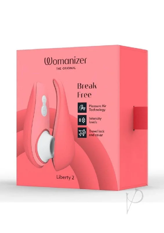 Womanizer Liberty 2 Vibrant Rose: Your On-the-Go Orgasmic Companion