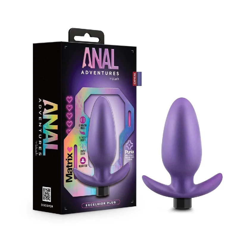 Anal Adventures Matrix - Excelsior Plug - Astro  Violet