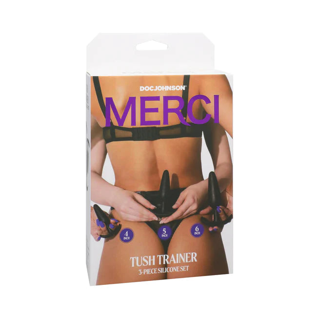 Merci Tush Trainer 3-Piece Silicone Plug Set