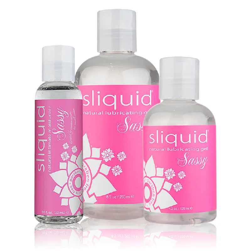 Sliquid Naturals: Sassy Water Based Lube - various sizes