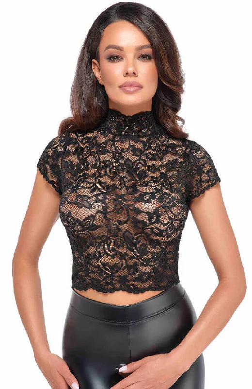 Black lace top - Upgrade!