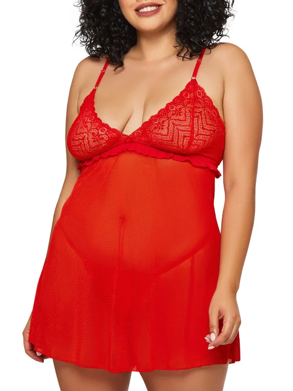 Women's Daisy Plus Size Babydoll