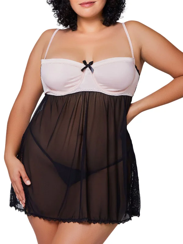 Women's Enchanted Soiree Plus Size Babydoll