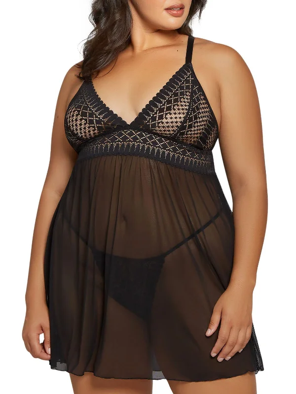 Women's Hazel Plus Size Babydoll