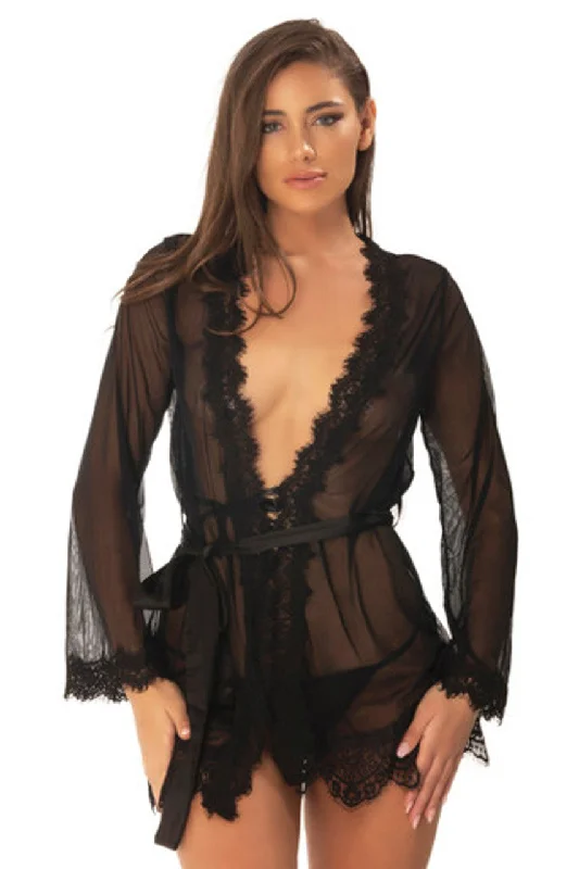 Provence Short Sheer Robe