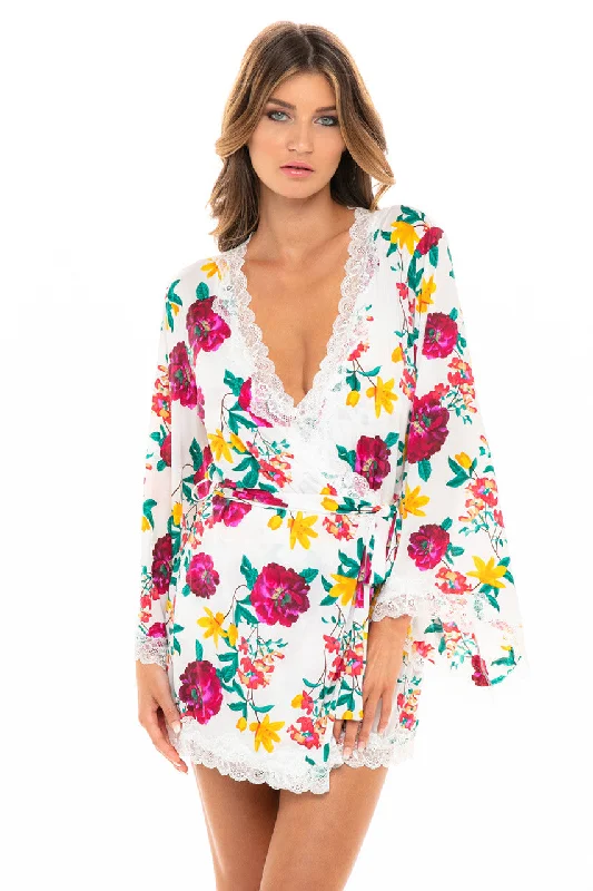 Reina Floral Robe